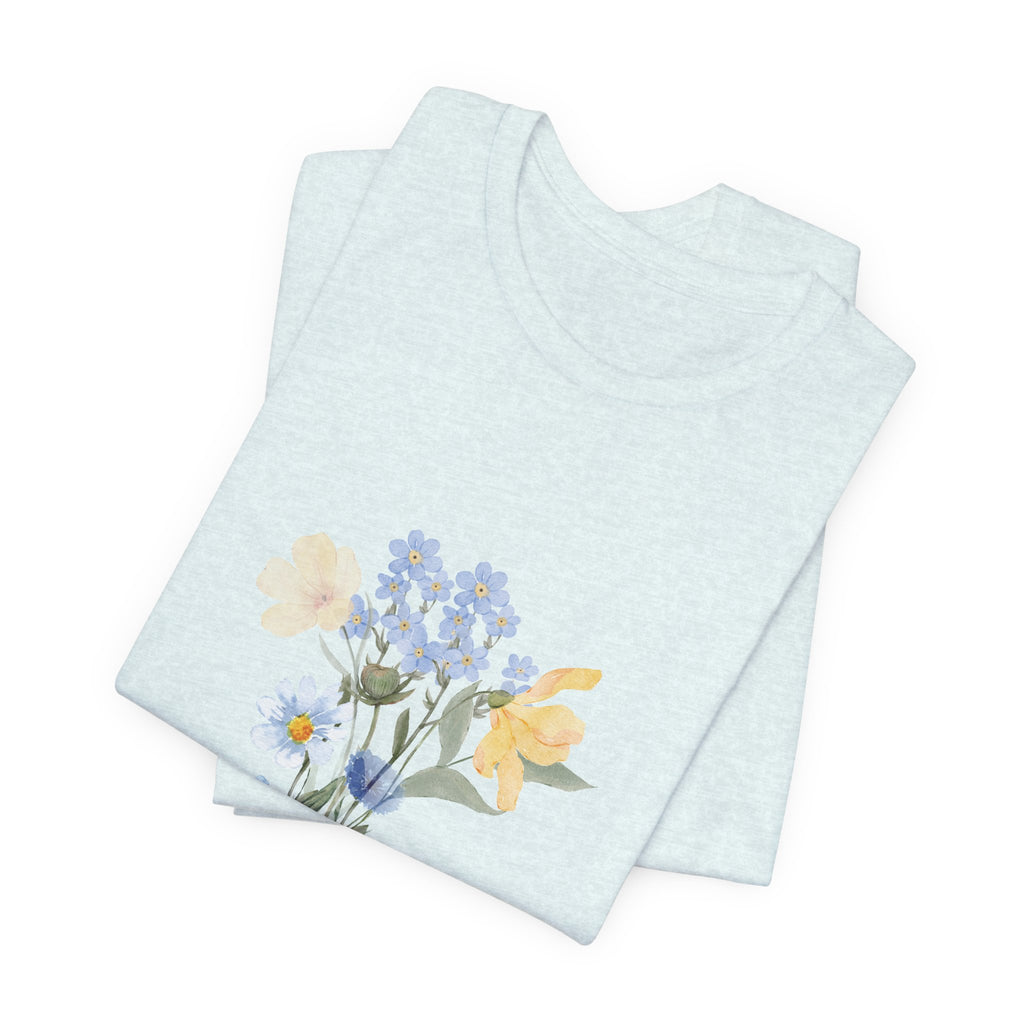 Wildflower Bouquet Tee - Floral Tee - Boho Tee - Women's Tee