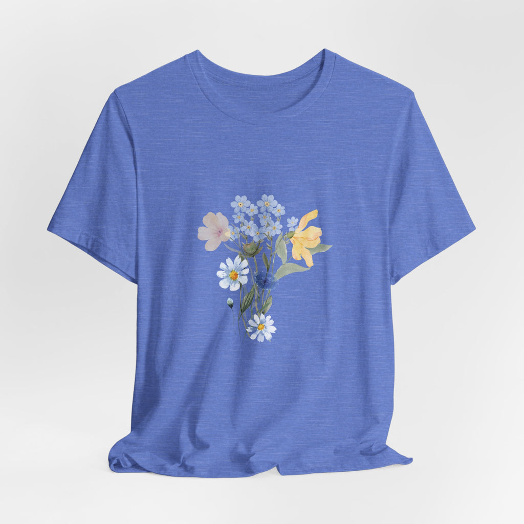 Wildflower Bouquet Tee - Floral Tee - Boho Tee - Women's Tee