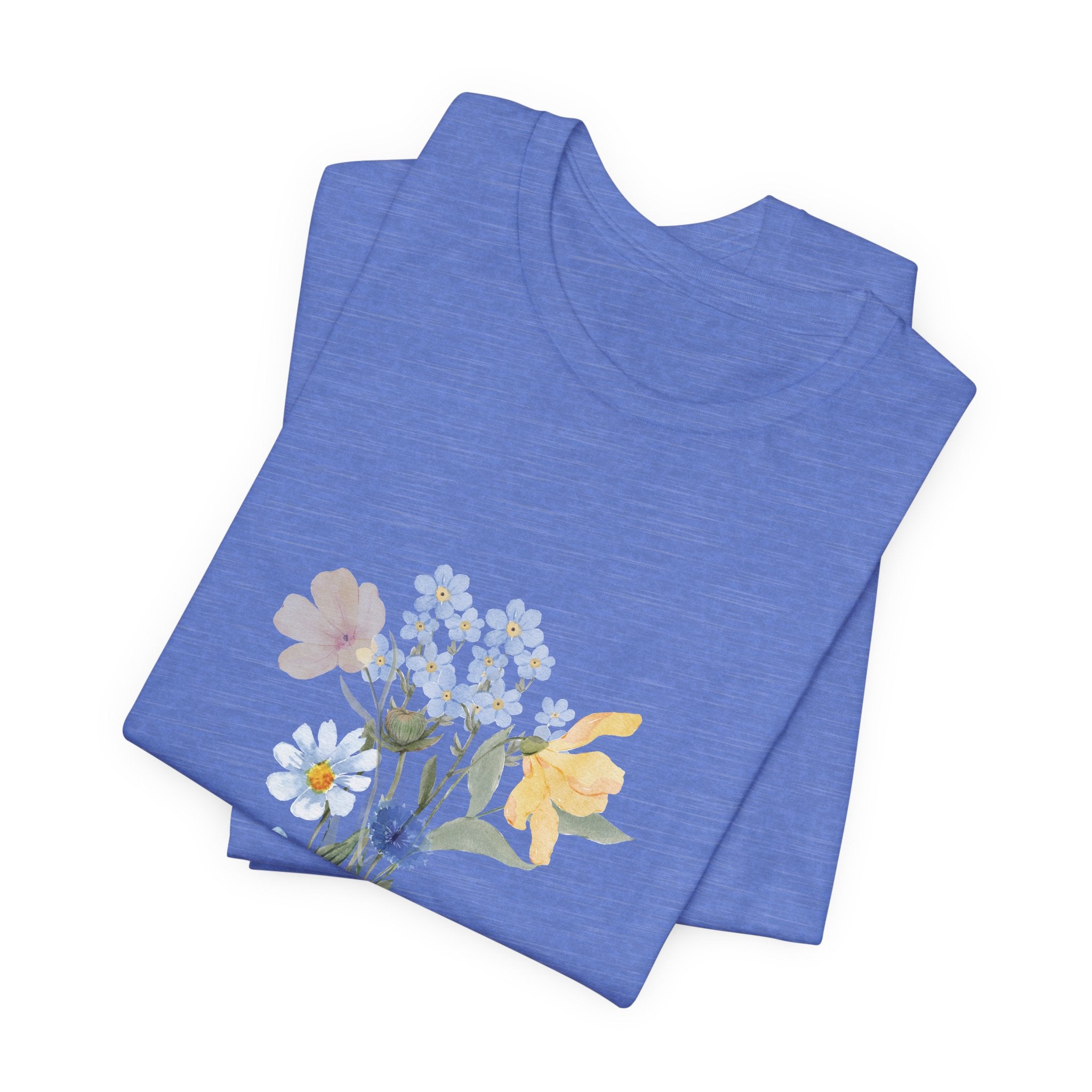 Wildflower Bouquet Tee - Floral Tee - Boho Tee - Women's Tee