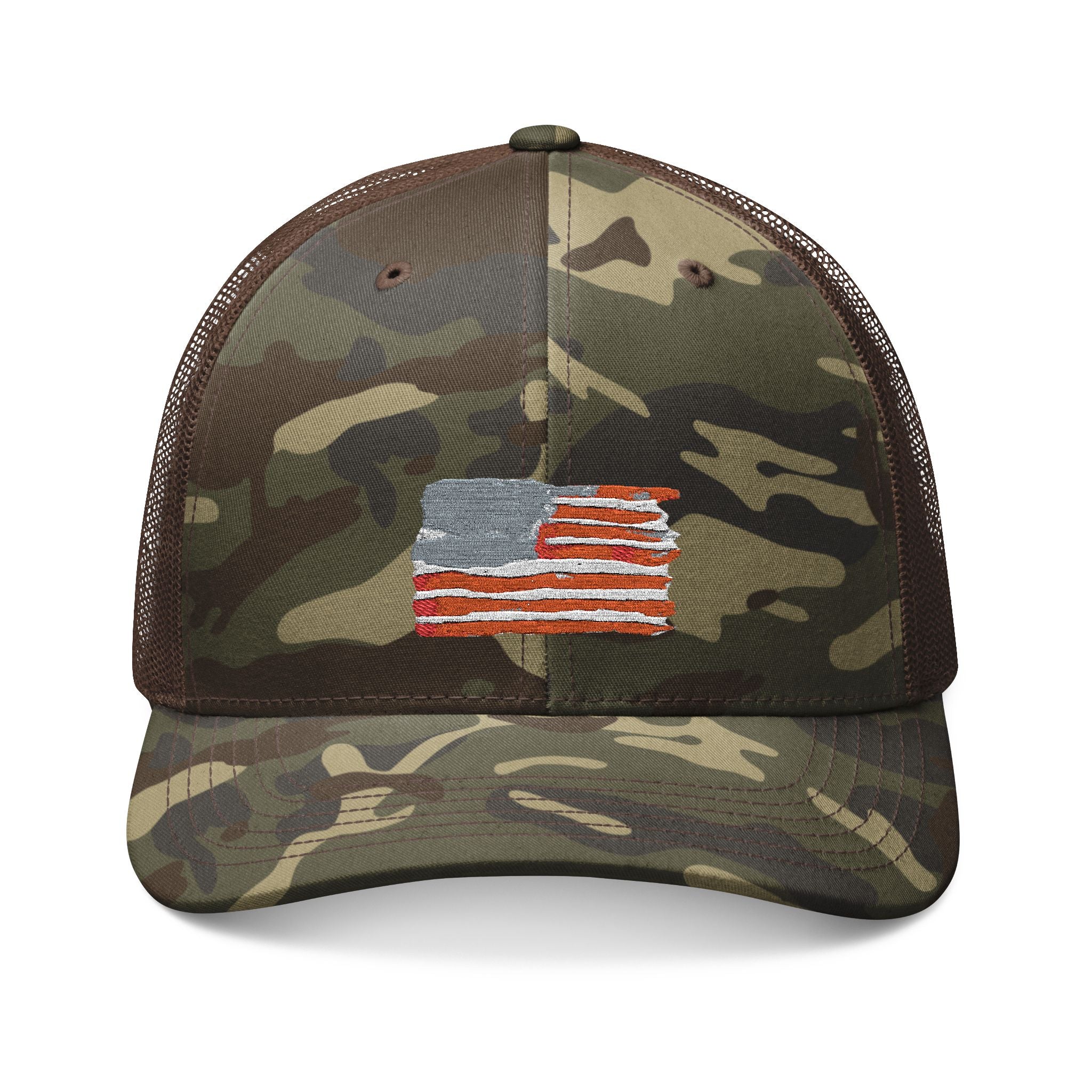 American Flag Trucker Hat