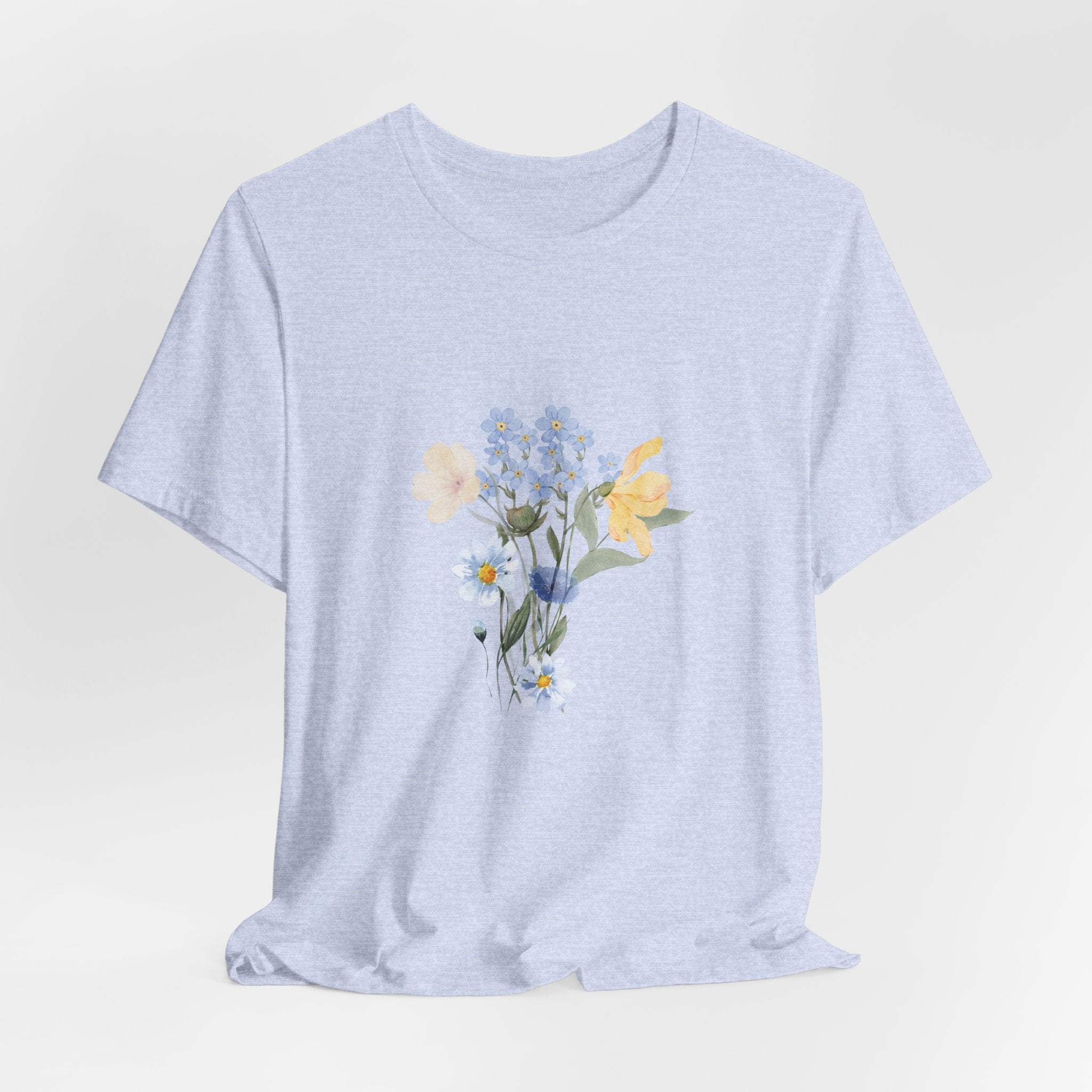 Wildflower Bouquet Tee - Floral Tee - Boho Tee - Women's Tee