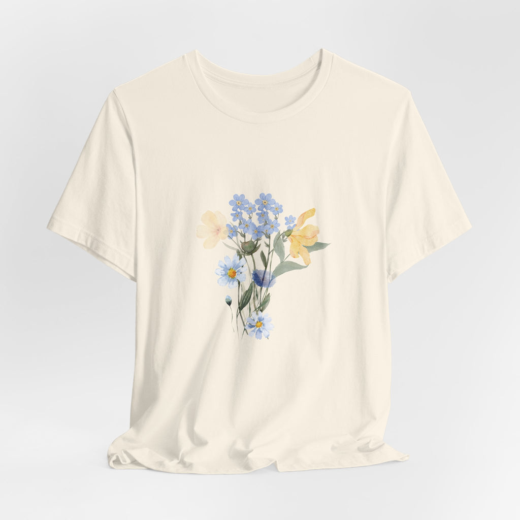 Wildflower Bouquet Tee - Floral Tee - Boho Tee - Women's Tee