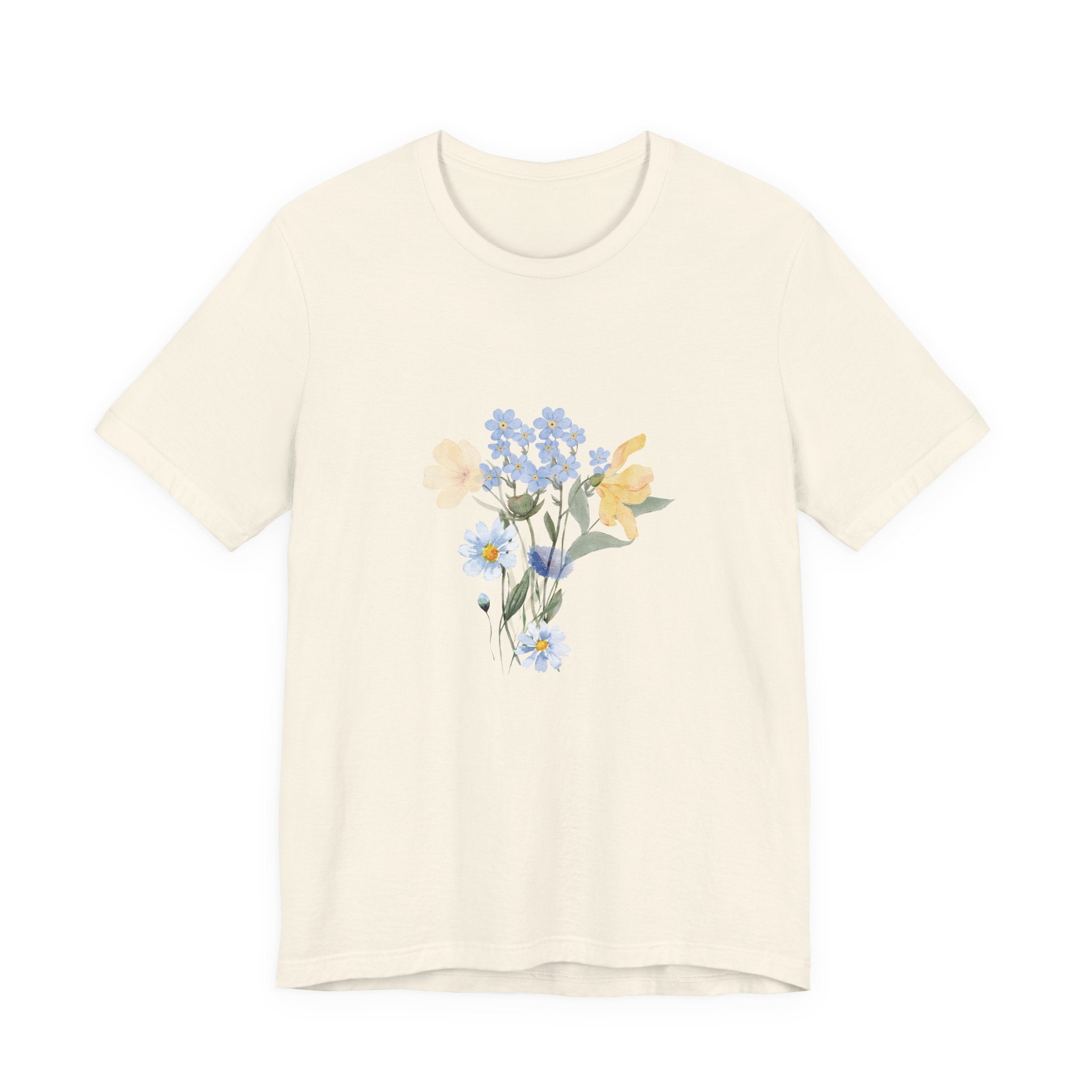 Wildflower Bouquet Tee - Floral Tee - Boho Tee - Women's Tee