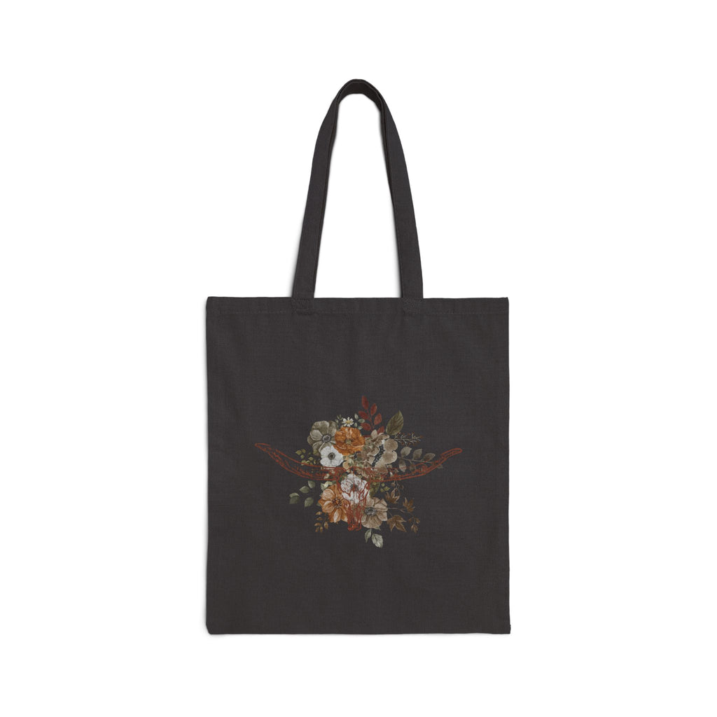 Neutral Western Floral Totebag