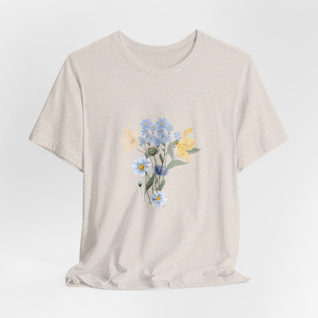 Wildflower Bouquet Tee - Floral Tee - Boho Tee - Women's Tee