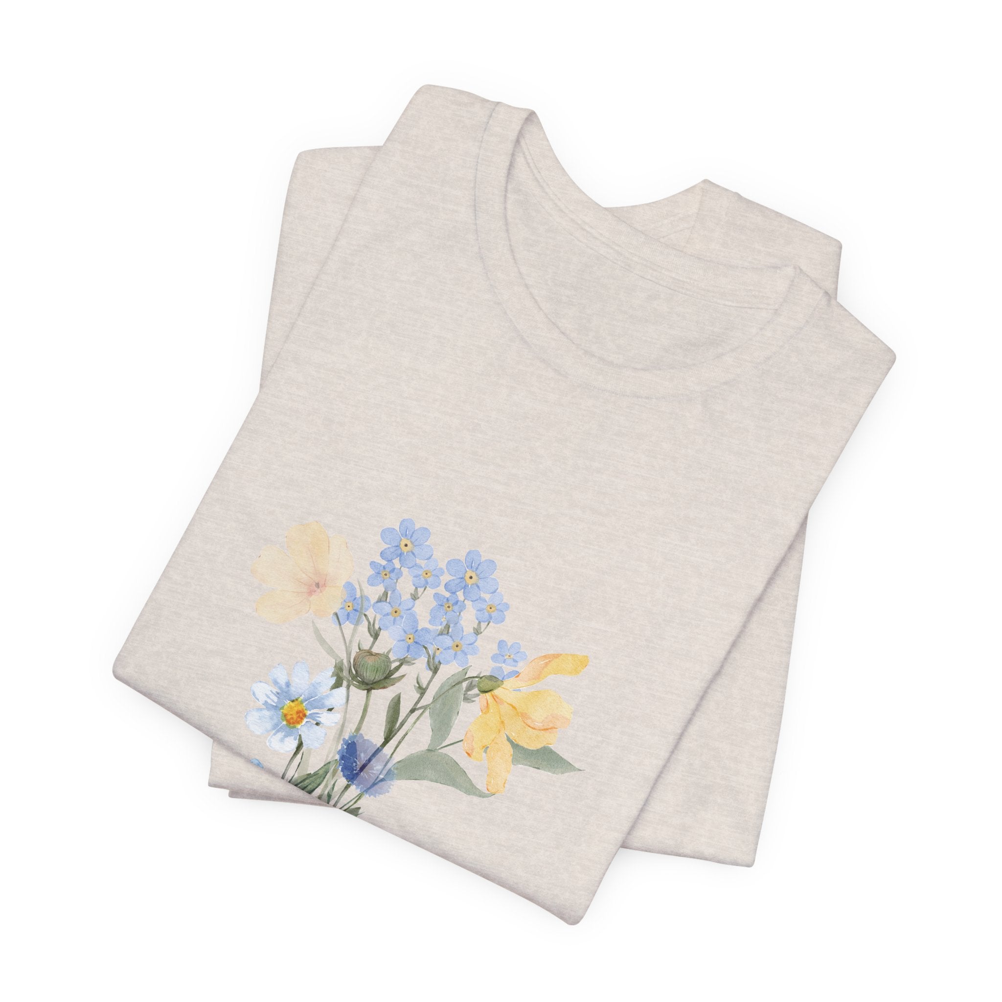 Wildflower Bouquet Tee - Floral Tee - Boho Tee - Women's Tee
