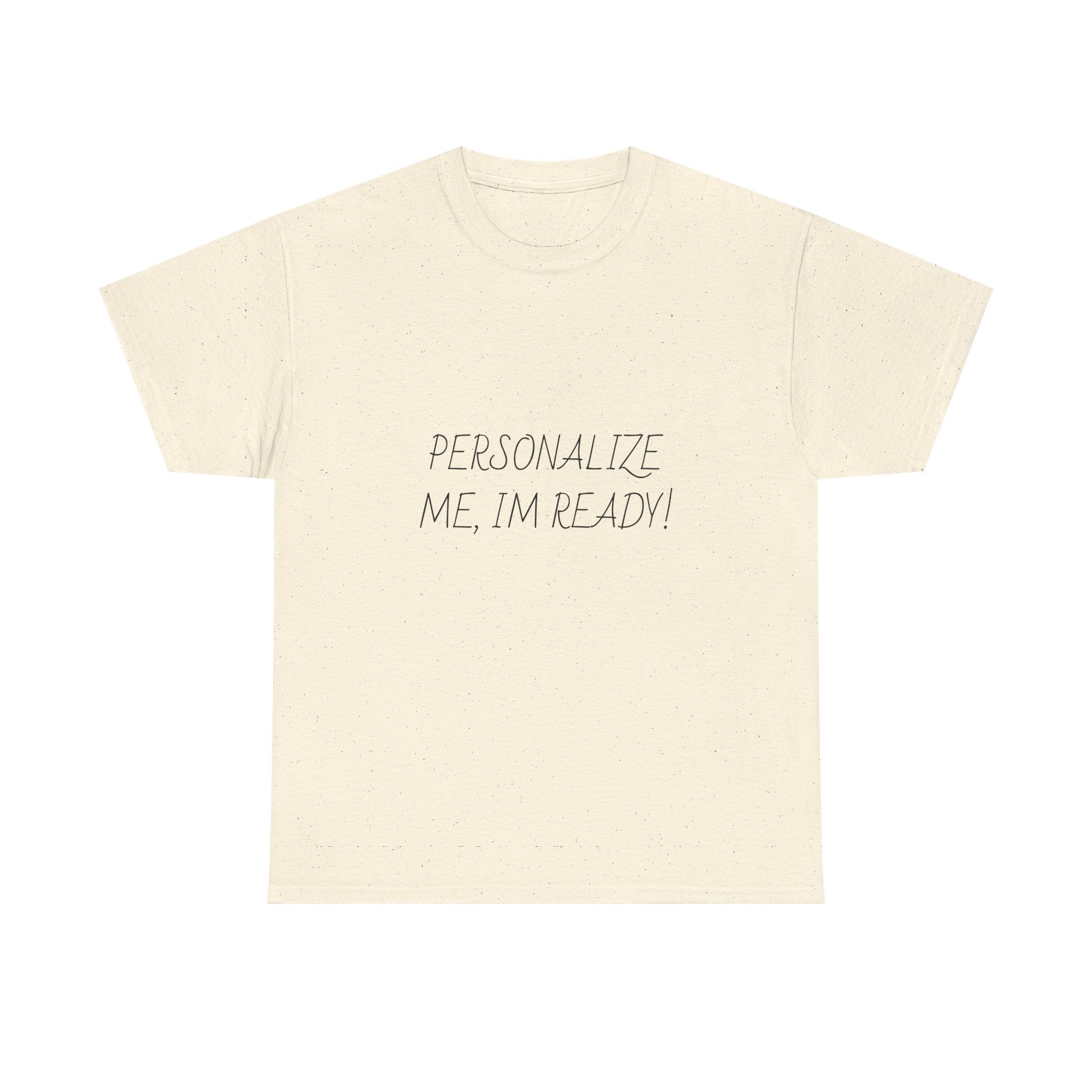 Unisex Personalized T-Shirt