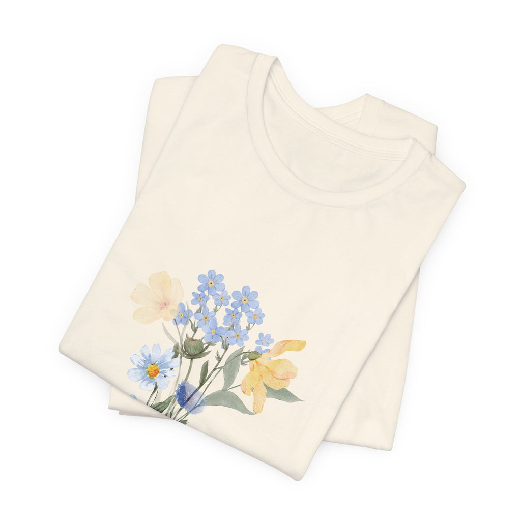Wildflower Bouquet Tee - Floral Tee - Boho Tee - Women's Tee