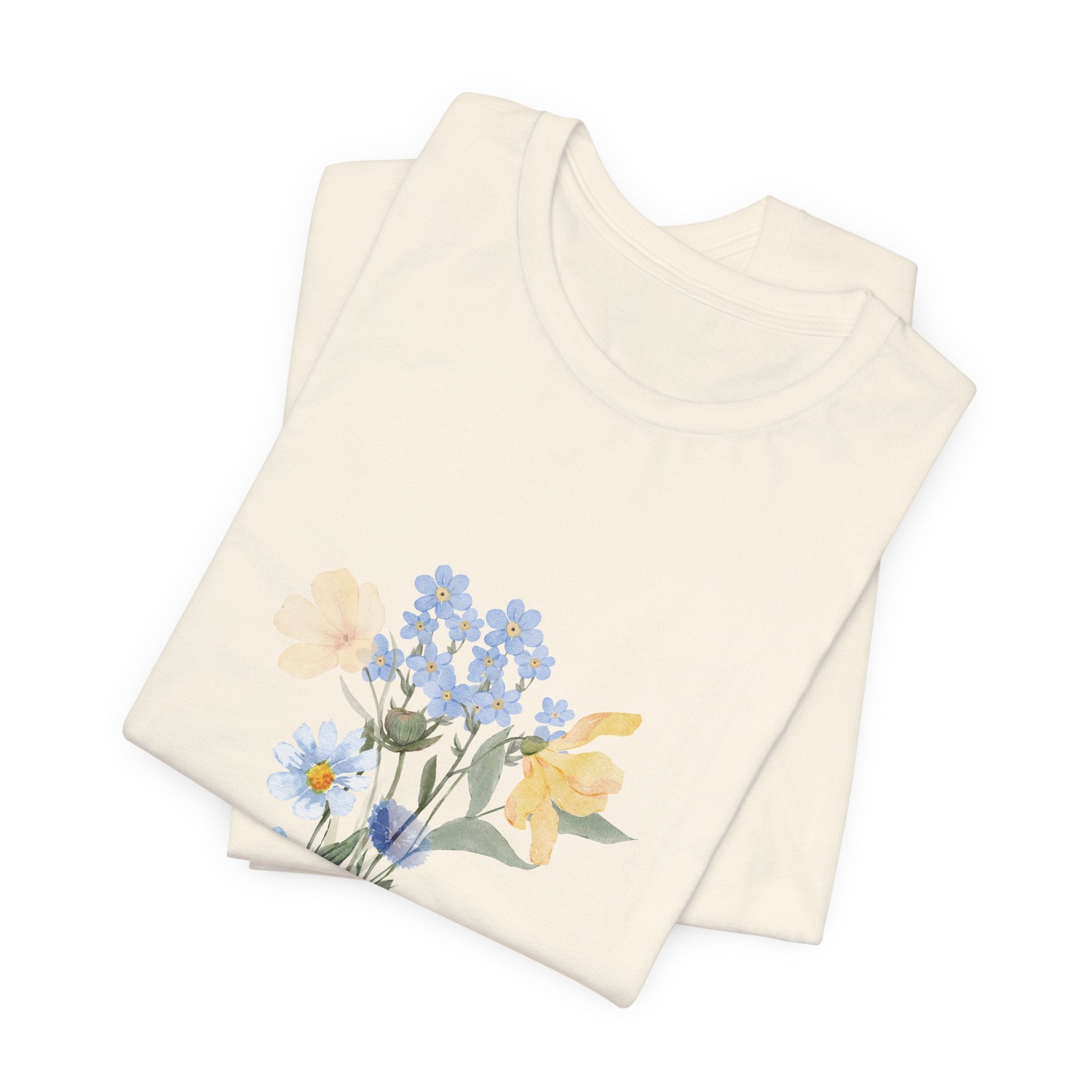 Wildflower Bouquet Tee - Floral Tee - Boho Tee - Women's Tee